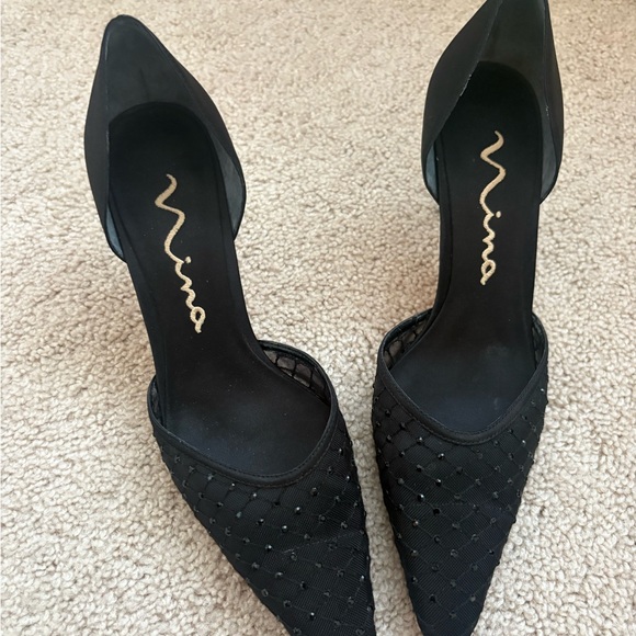 Nina Black Heels - Picture 2 of 4